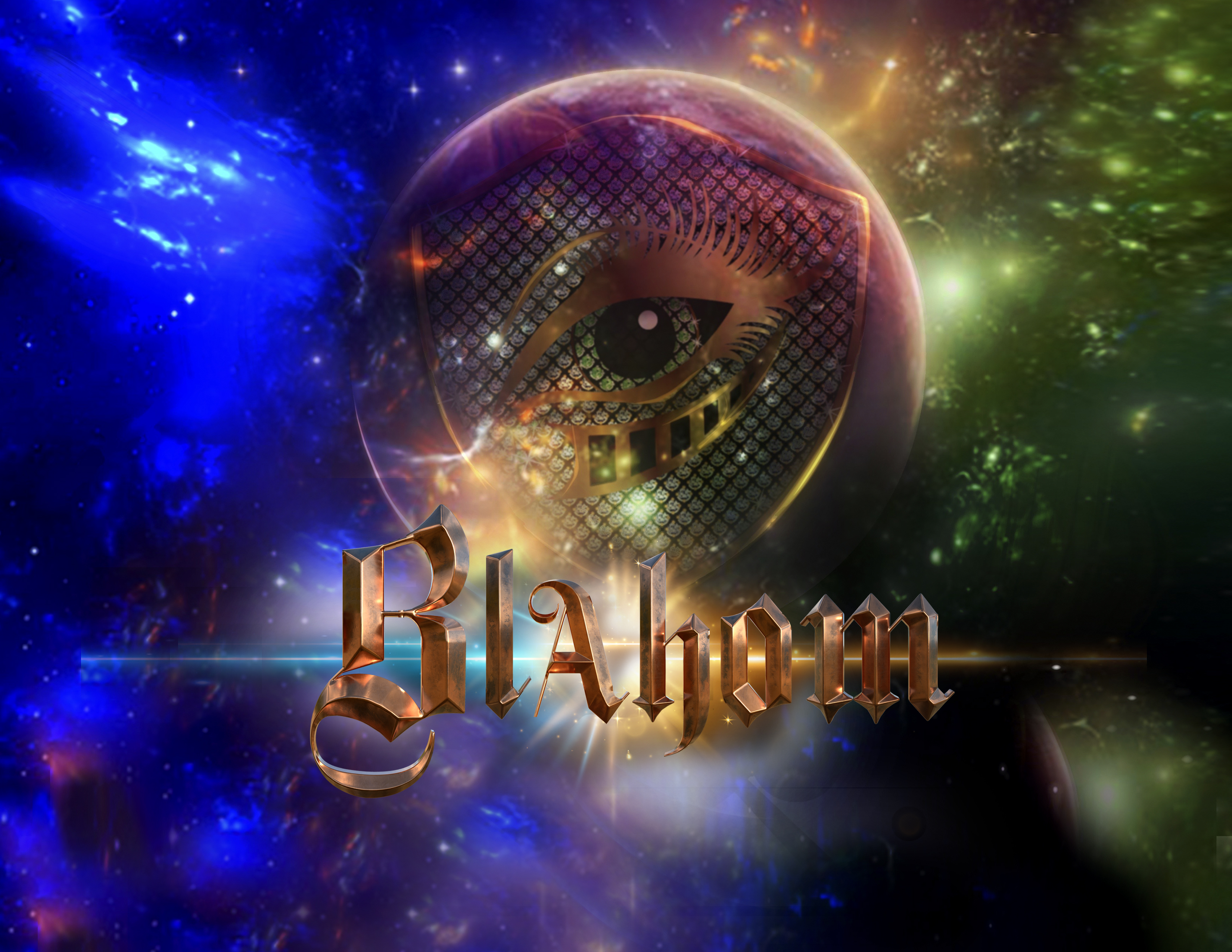 Recovered key art — a shielded eye over a planet