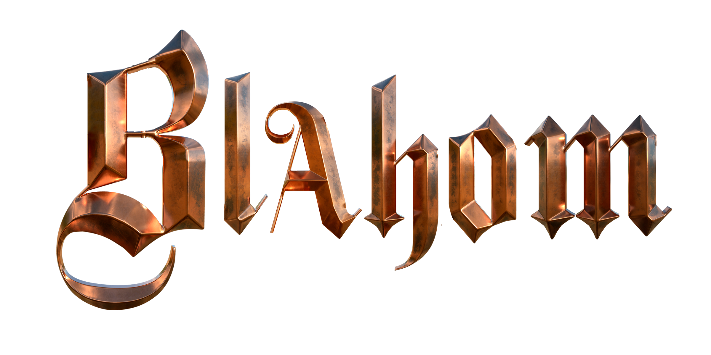 Blahom — signature mark